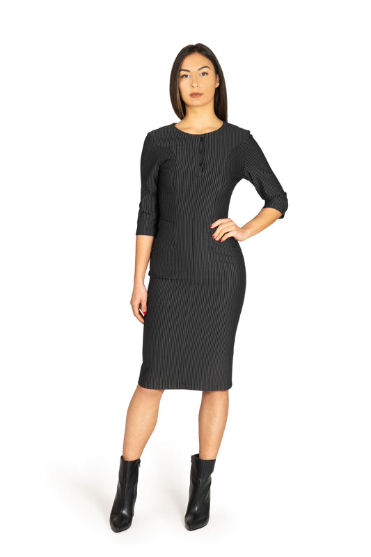 Abito donna in tessuto stretch