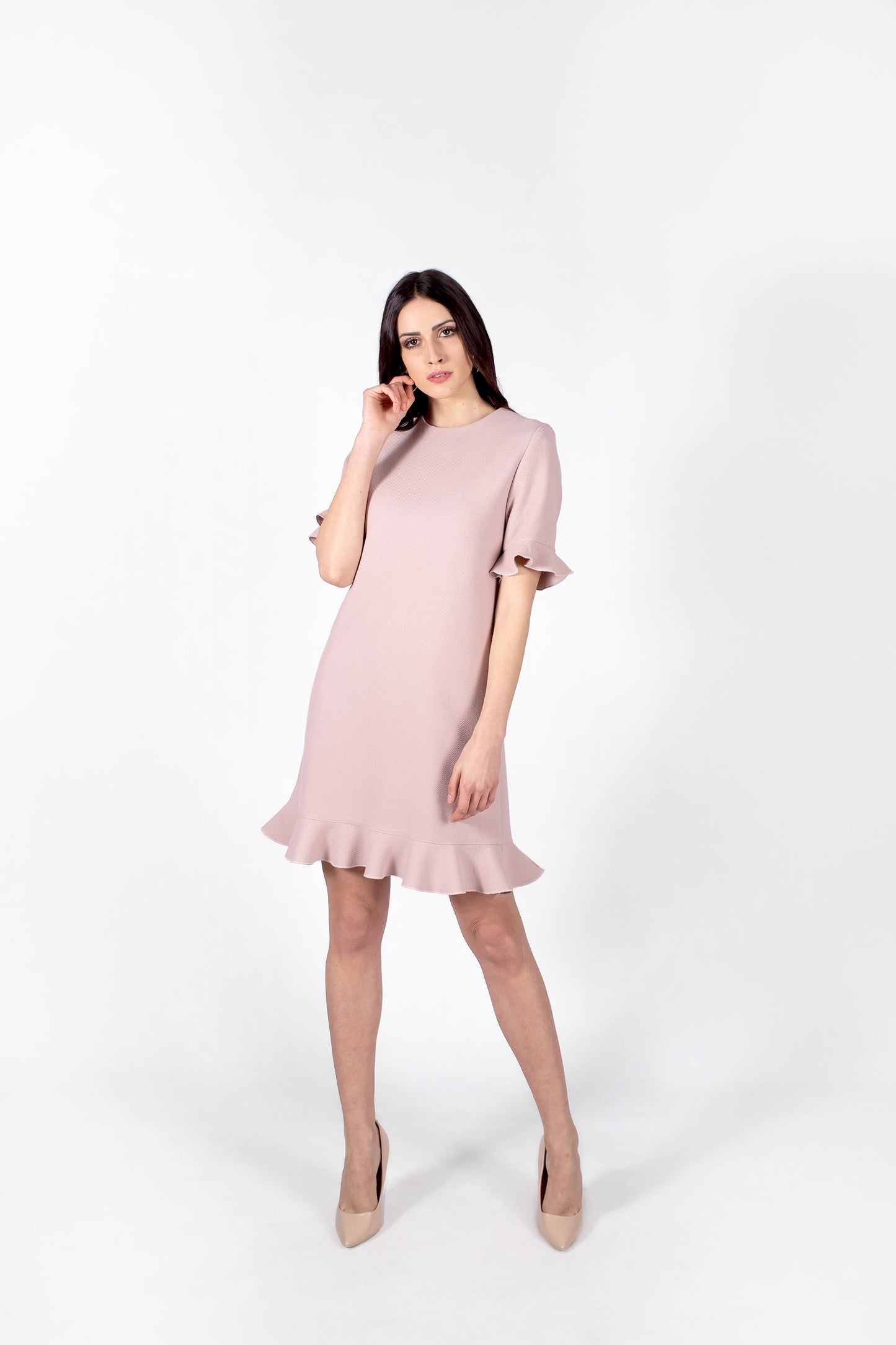 Abito donna con rouches