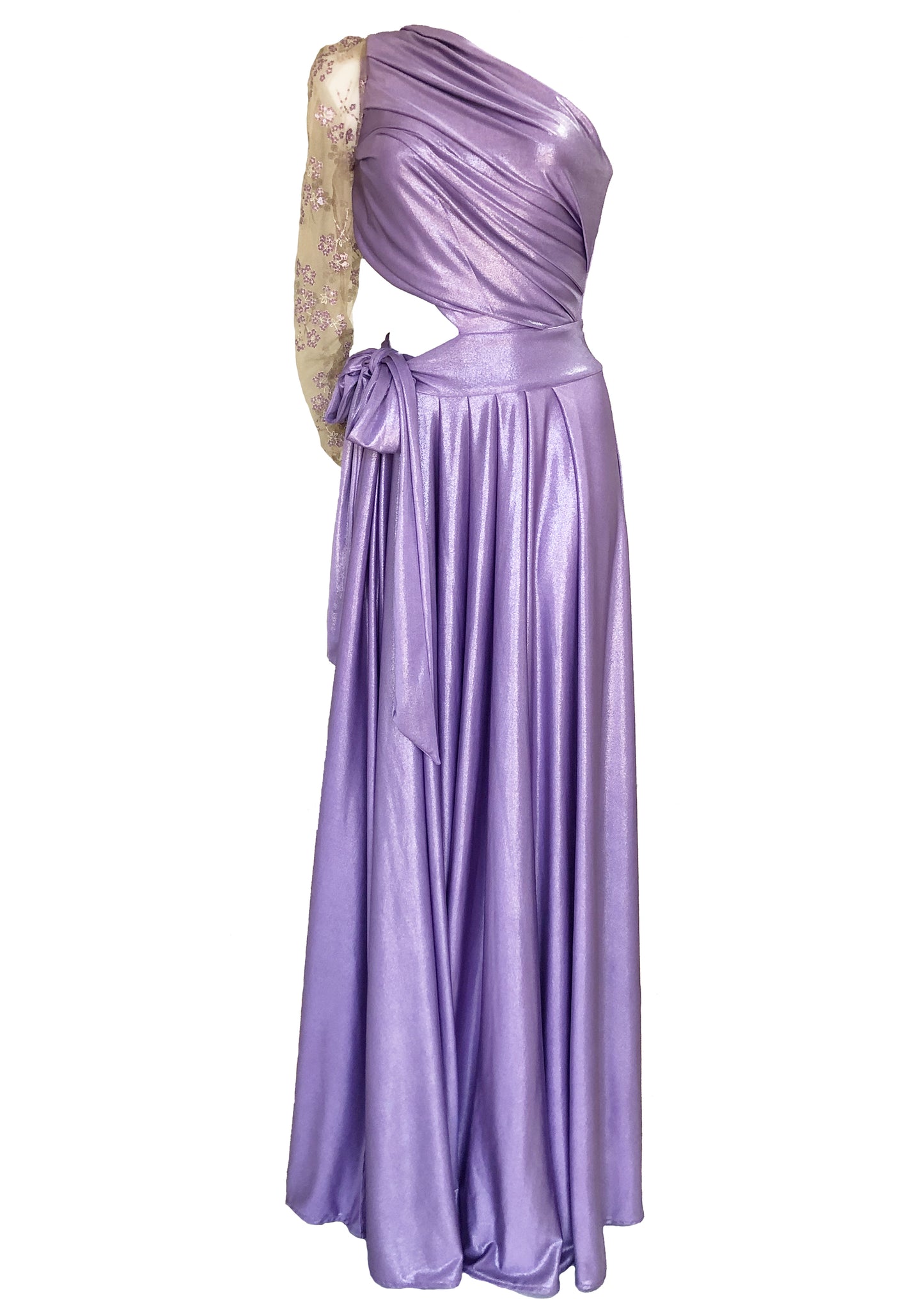 Abito Lungo da Sera monospalla